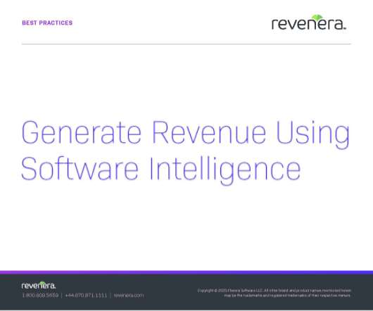 How to Generate Revenue Using Software Intelligence